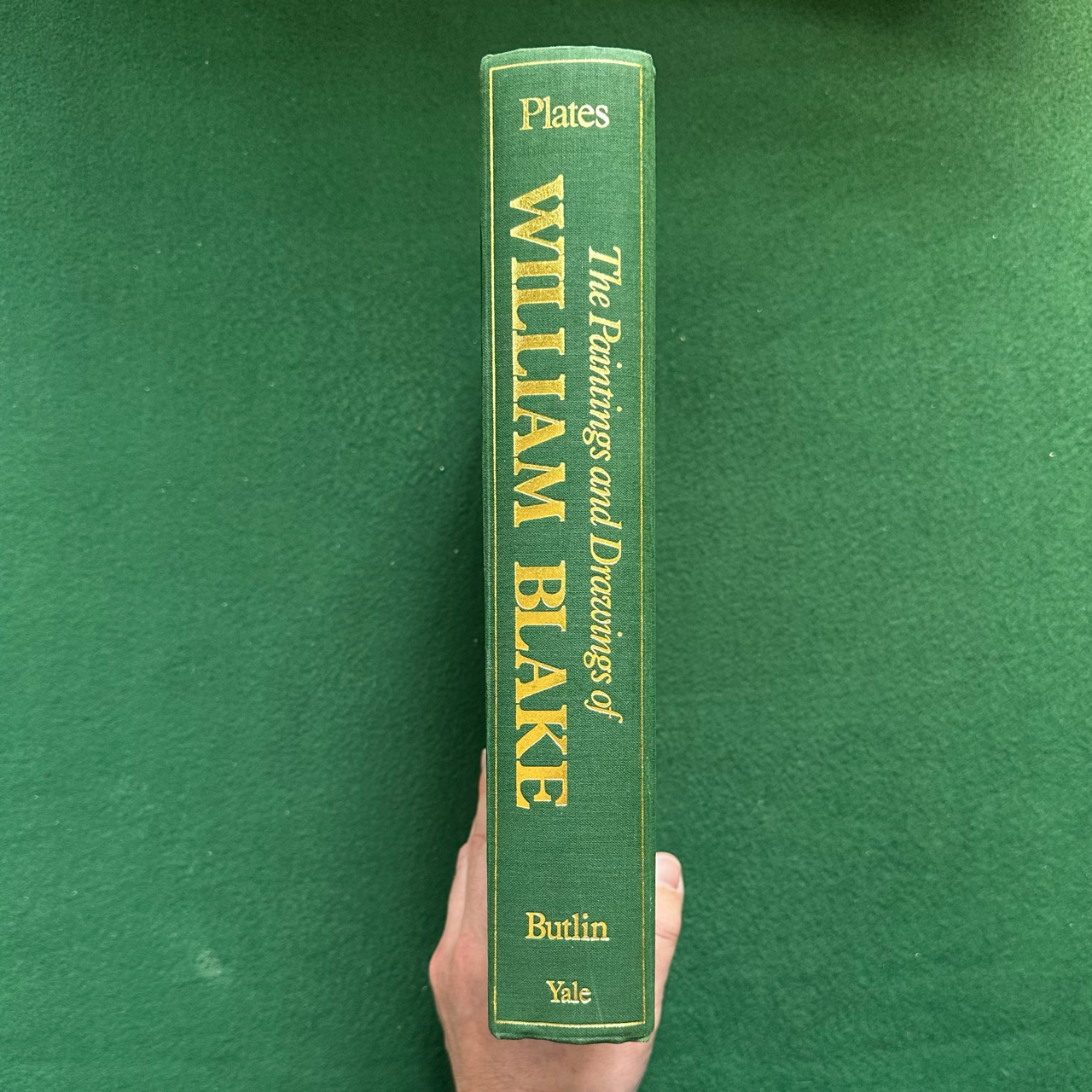 Vintage Non-Fiction Hardback: Martin Butlin - The Paintings and Drawings of William Blake: Plates and Text