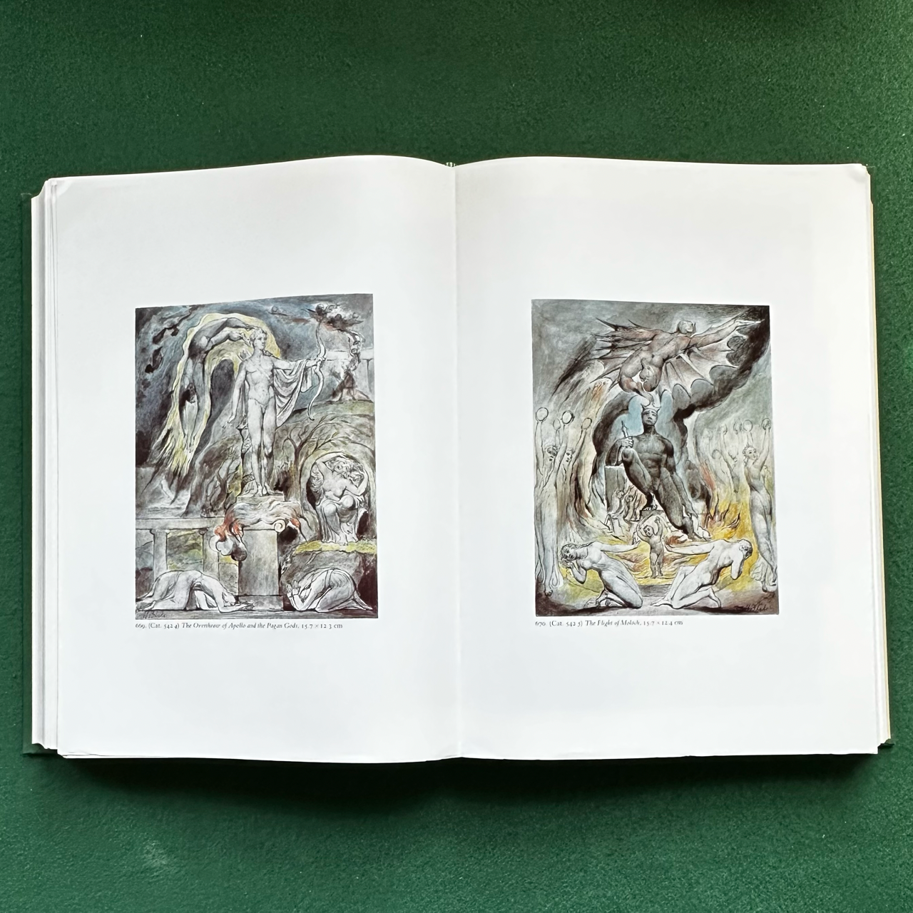 Vintage Non-Fiction Hardback: Martin Butlin - The Paintings and Drawings of William Blake: Plates and Text
