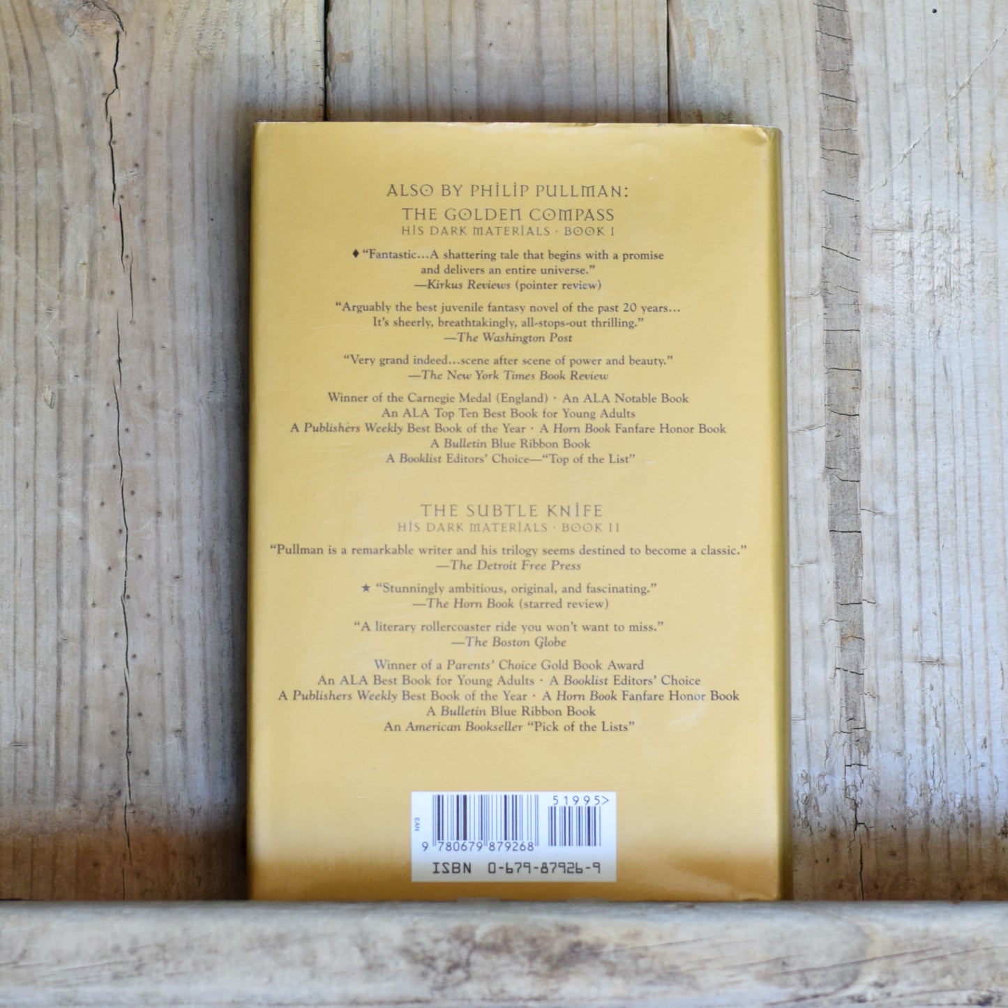 Fantasy Hardback: Philip Pullman - The Amber Spyglass FIRST EDITION/PRINTING