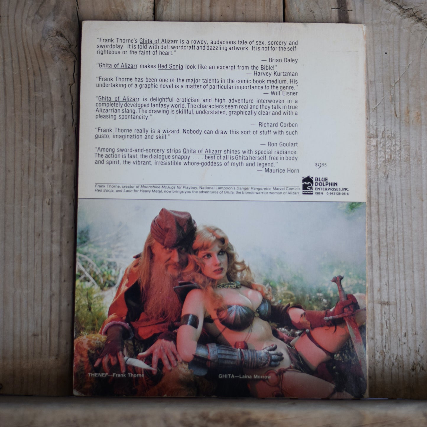 Vintage Fantasy Paperback: Frank Thorne - Ghita of Alizarr FIRST EDITION