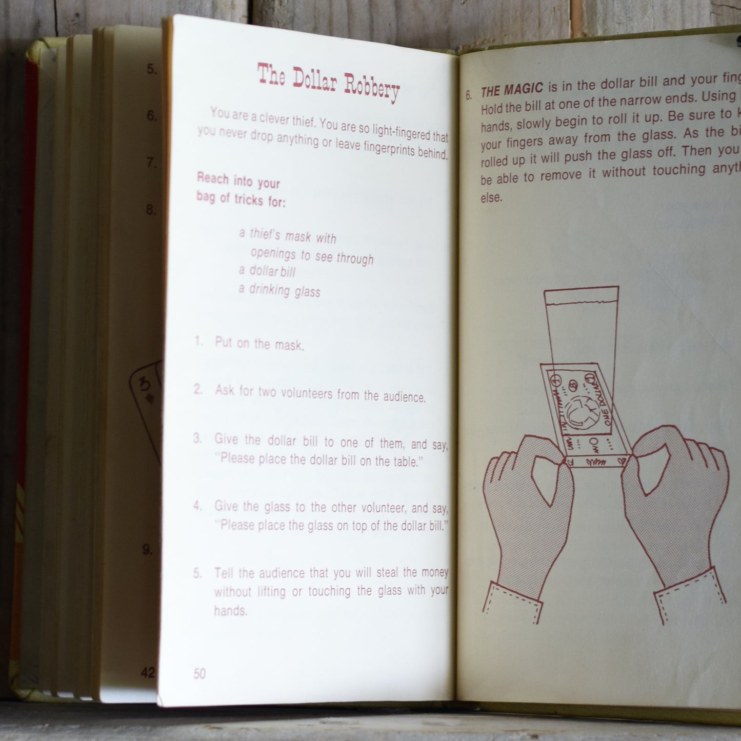 Vintage Non-fiction Hardback: Roz Abisch and Bouche Kaplan - Mixed Bag of Magic Tricks FIRST EDITION/PRINTING