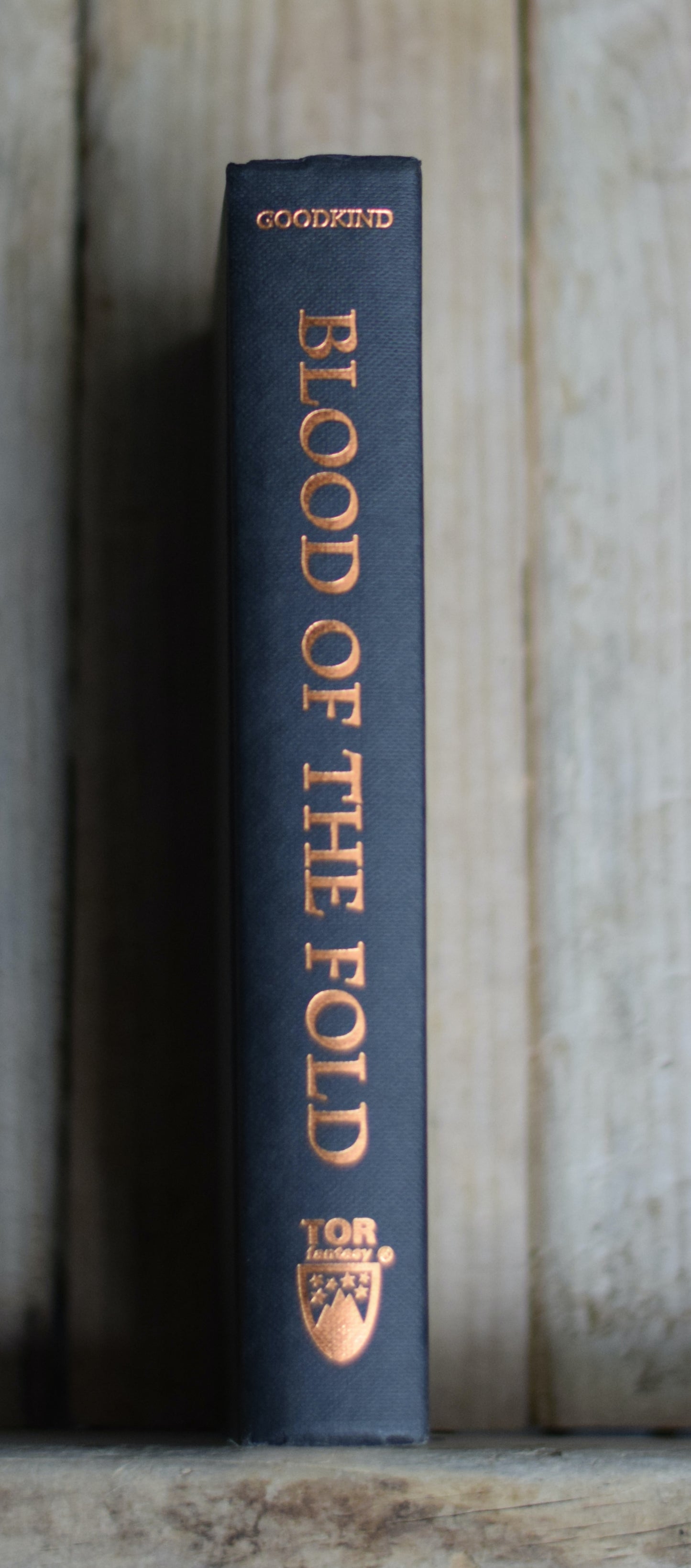 Vintage Fantasy Hardback: Terry Goodkind - Blood of the Fold SIGNED FIRST EDITION