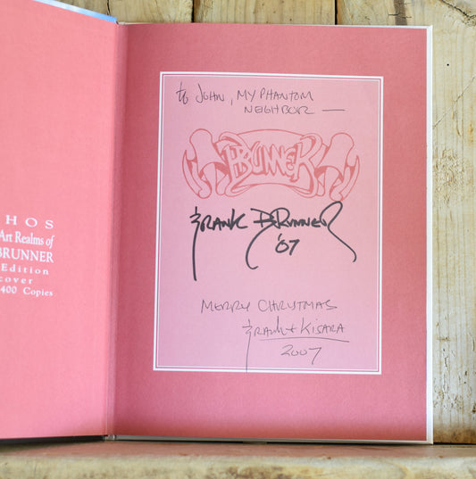 Fantasy Hardback: J David Spurlock - Mythos: The Fantasy Art Realms of Frank Brunner Deluxe Edition SIGNED FIRST PRINTING