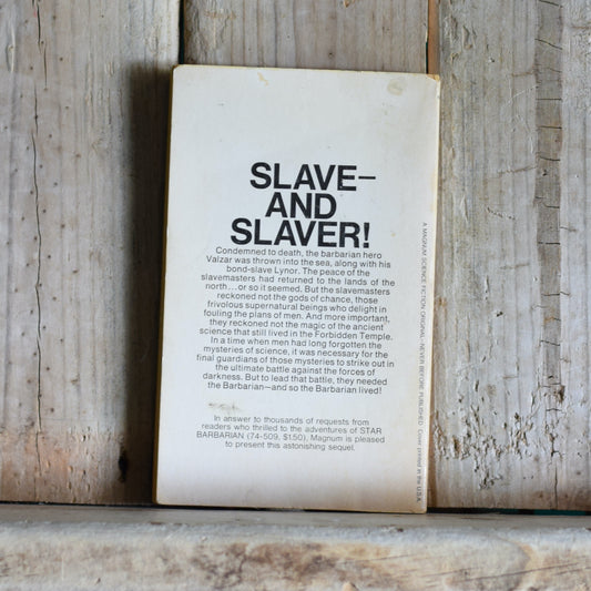 Vintage Sci-fi Paperback: Dave Van Arnam - Lord of Blood