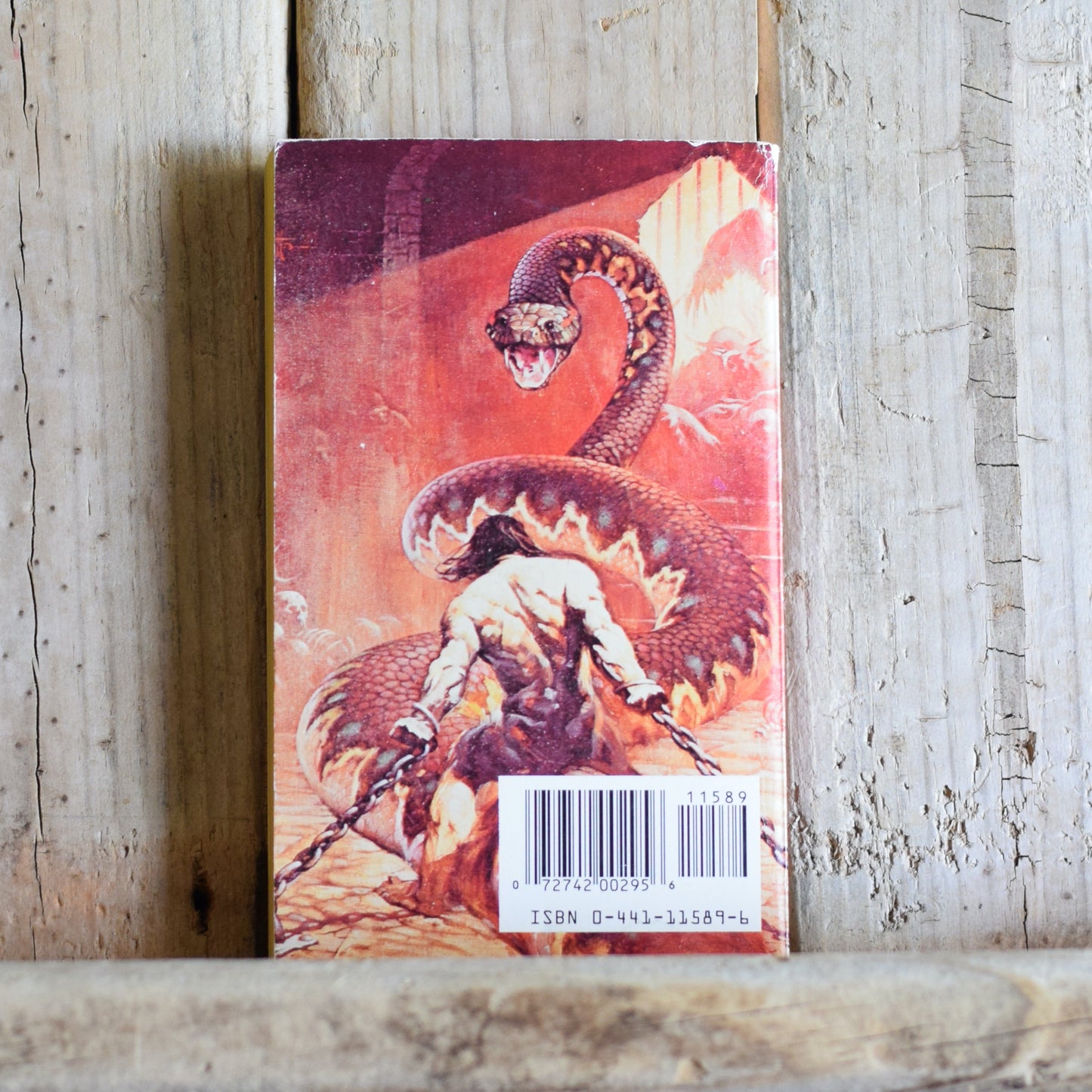 Vintage Fantasy Paperback: Robert E Howard and L Sprague de Camp - Conan the Usurper