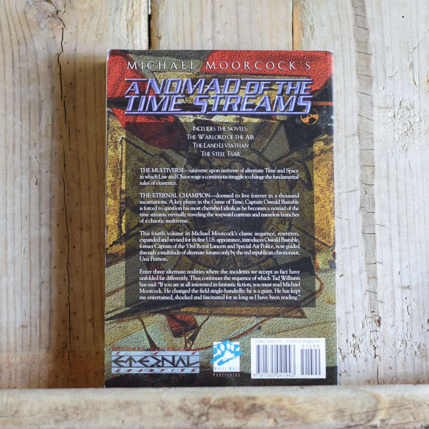 Vintage Fantasy Paperback: Michael Moorcock - A Nomad of the Time Streams