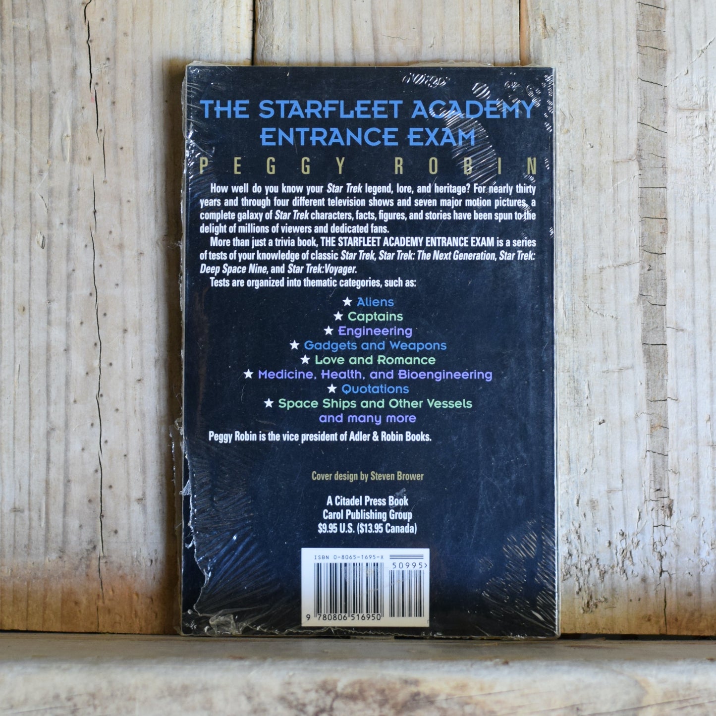 Vintage Sci-fi Paperback: Peggy Robin - The Starfleet Academy Enterance Exam SEALED