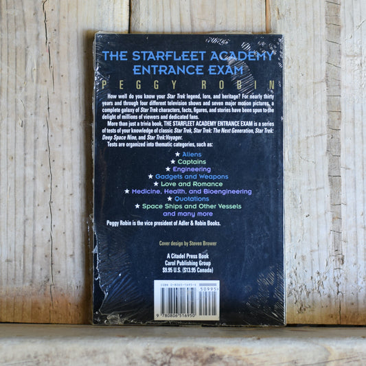 Vintage Sci-fi Paperback: Peggy Robin - The Starfleet Academy Enterance Exam SEALED
