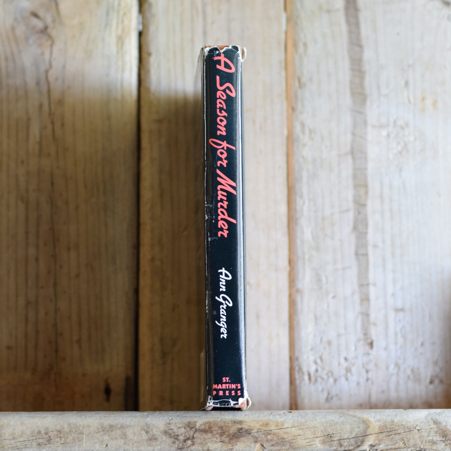 Vintage Fiction Hardback: Ann Granger - A Season for Murder FIRST EDITION/PRINTING