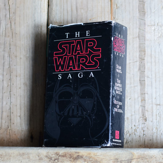 Vintage Sci-fi Paperback: The Star Wars Saga, Original Trilogy in Slipcase