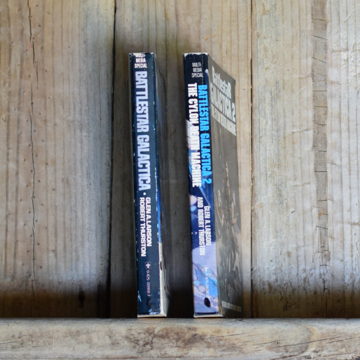 Vintage Sci-fi Paperbacks: Battlestar Gallactica 1 & 2