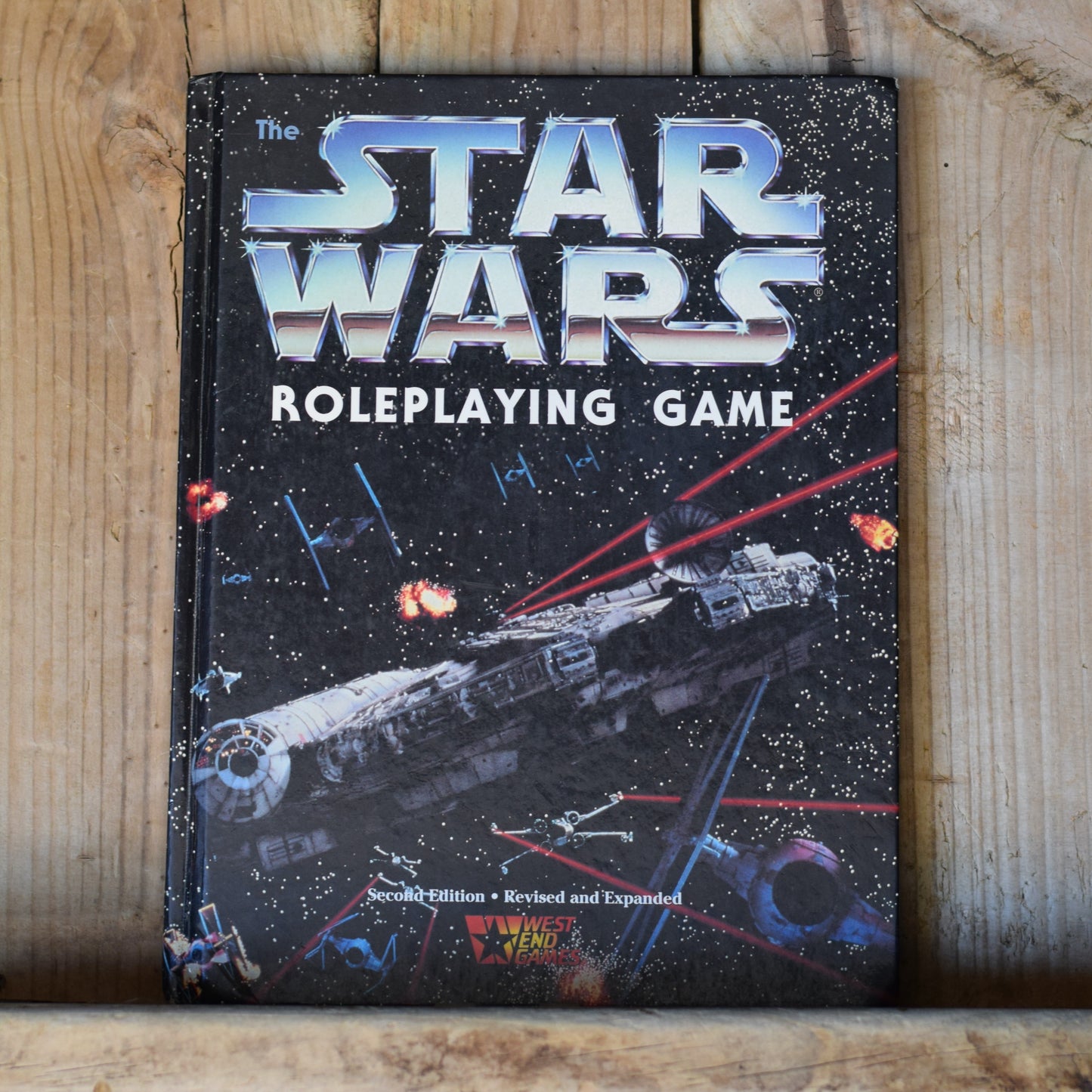 Vintage Star Wars RPG Hardback: Star Wars, The Roleplaying Game, Second Edition FIRST PRINTING