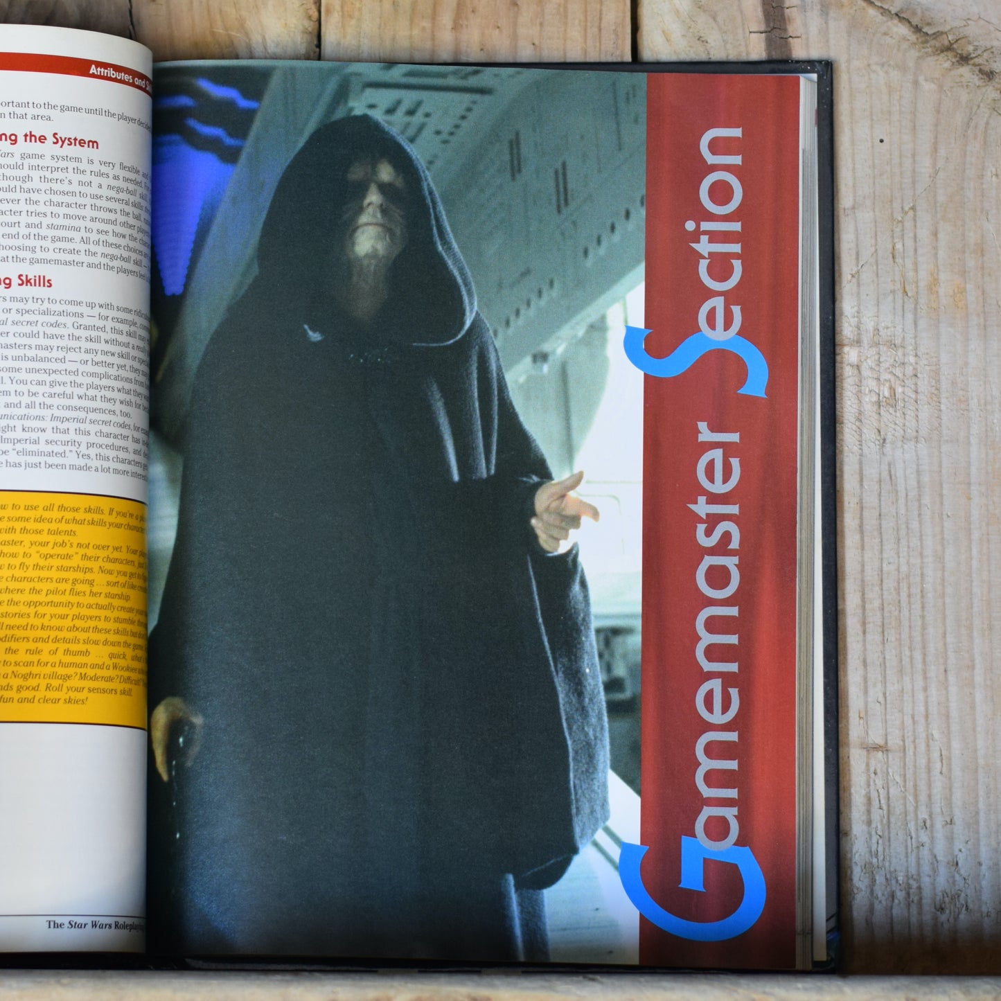 Vintage Star Wars RPG Hardback: Star Wars, The Roleplaying Game, Second Edition FIRST PRINTING