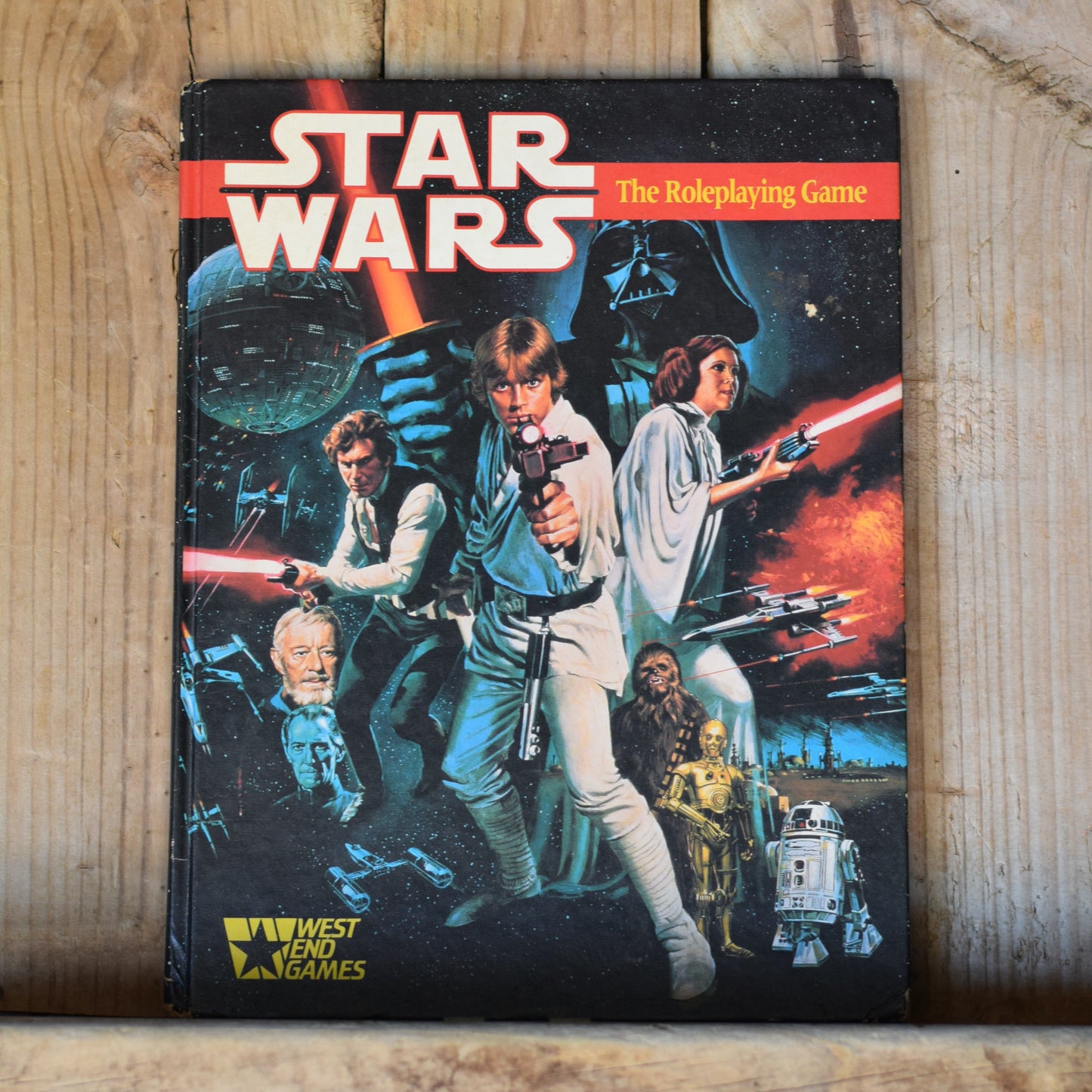 Vintage Star Wars RPG Hardback: Star Wars, The Roleplaying Game FIRST PRINTING