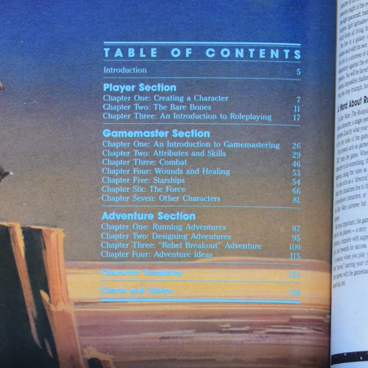 Vintage Star Wars RPG Hardback: Star Wars, The Roleplaying Game FIRST PRINTING