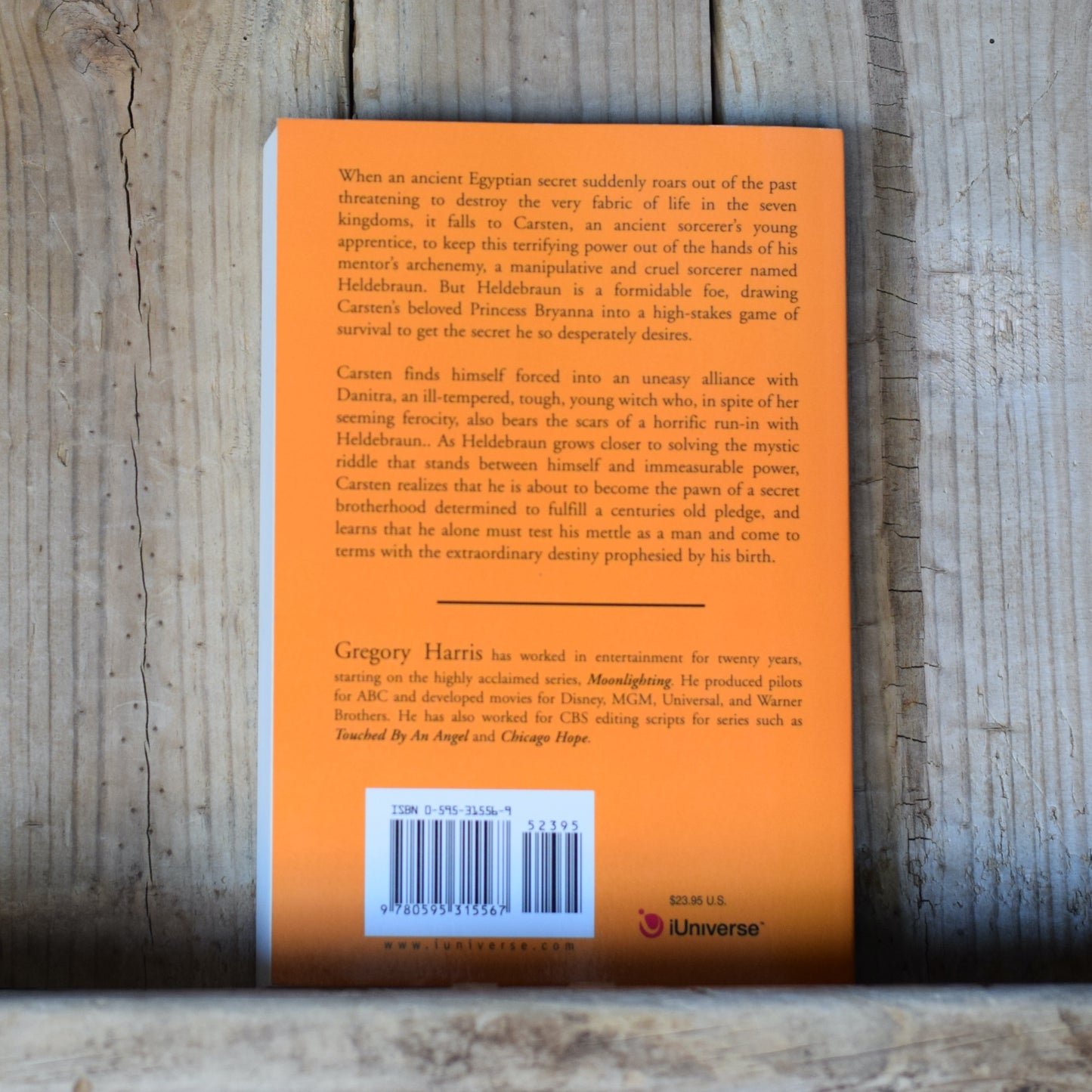 Fantasy Paperback: Gregory P Harris - The Seventh Sorcerer, The Will of Titans