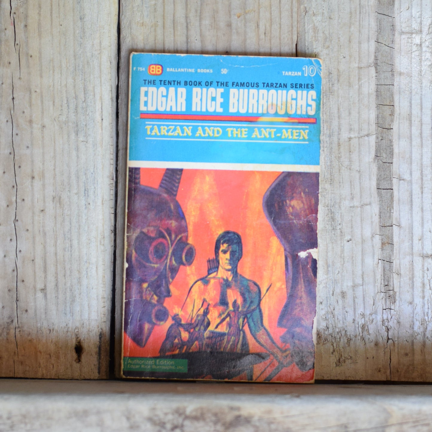 Vintage Fantasy Paperback: Edgar Rice Burroughs - Tarzan and the Ant-Men