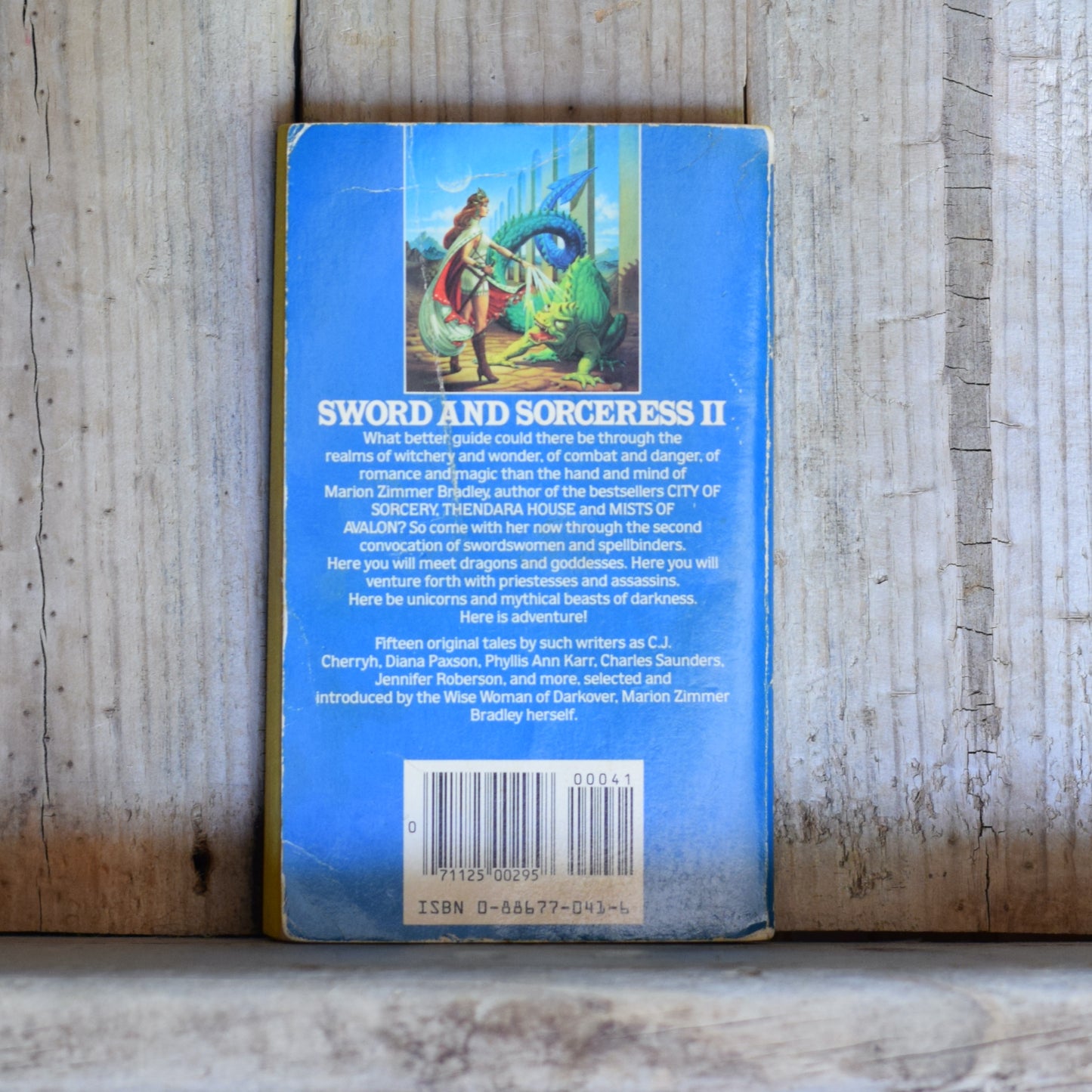 Vintage Fantasy Paperback: Marion Zimmer Bradley - Swords and Sorceress II FIRST PRINTING