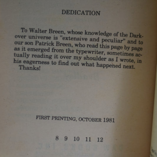 Vintage Fantasy Paperback: Marion Zimmer Bradley - Sharra's Exile, A Darkover Novel