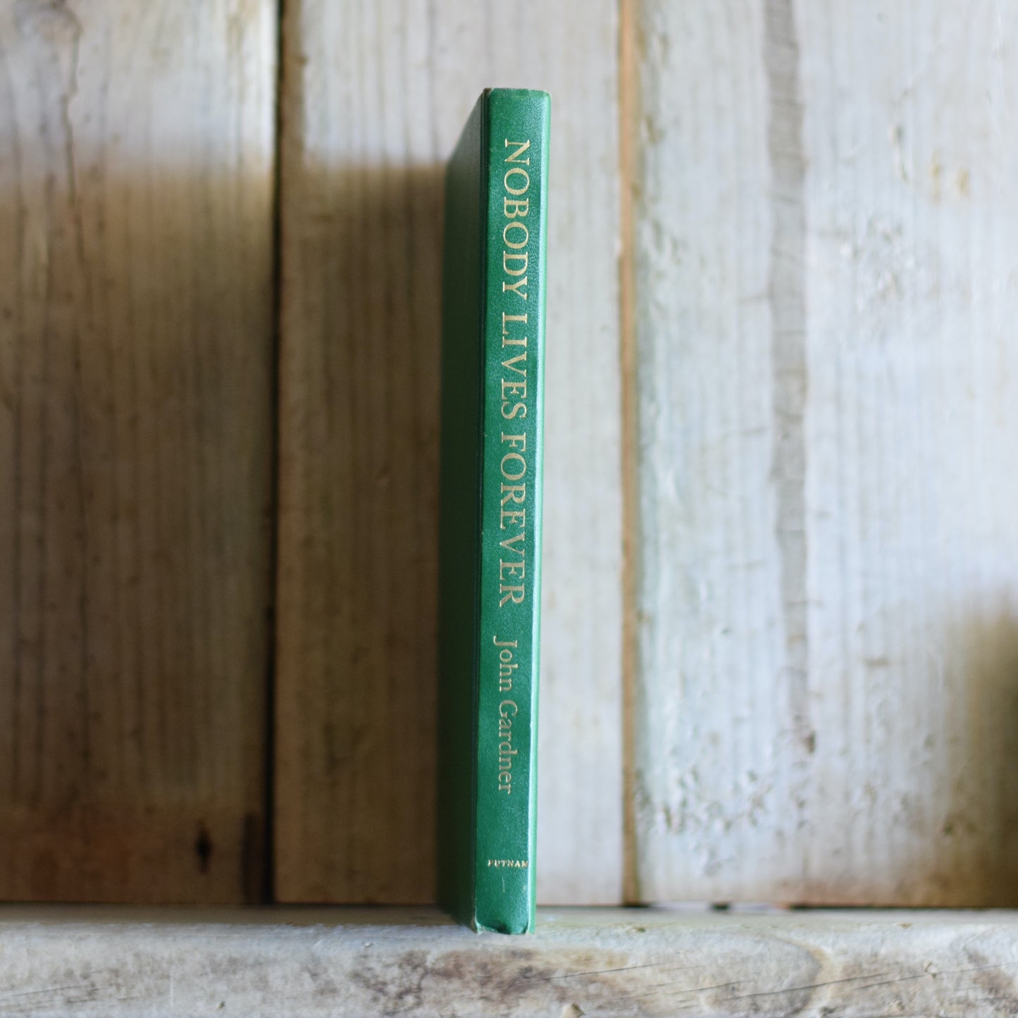 Vintage Fiction Hardback: John Gardner - James Bond in Nobody Lives Forever BCE