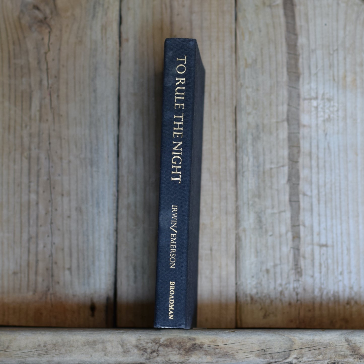 Vintage Biography Hardback: James B Irwin and William A Emerson Jr.: To Rule the Night