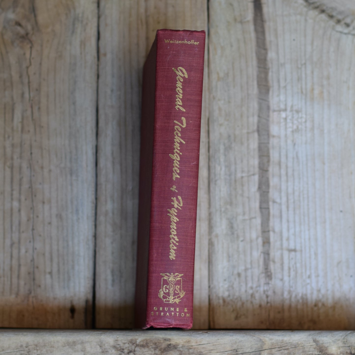 Vintage Non-Fiction Hardback: Andre M Weitzenhoffer - General Techniques of Hypnotism