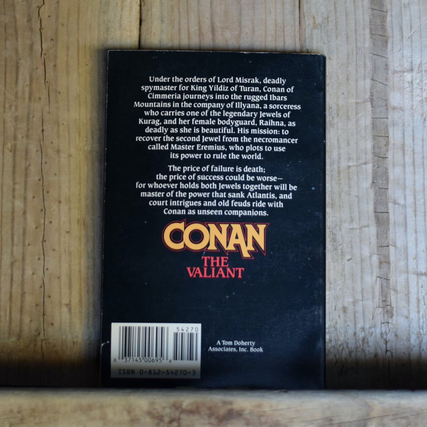 Vintage Fantasy Paperback: Roland Green - Conan The Valiant SIGNED FIRST EDITION/PRINTING