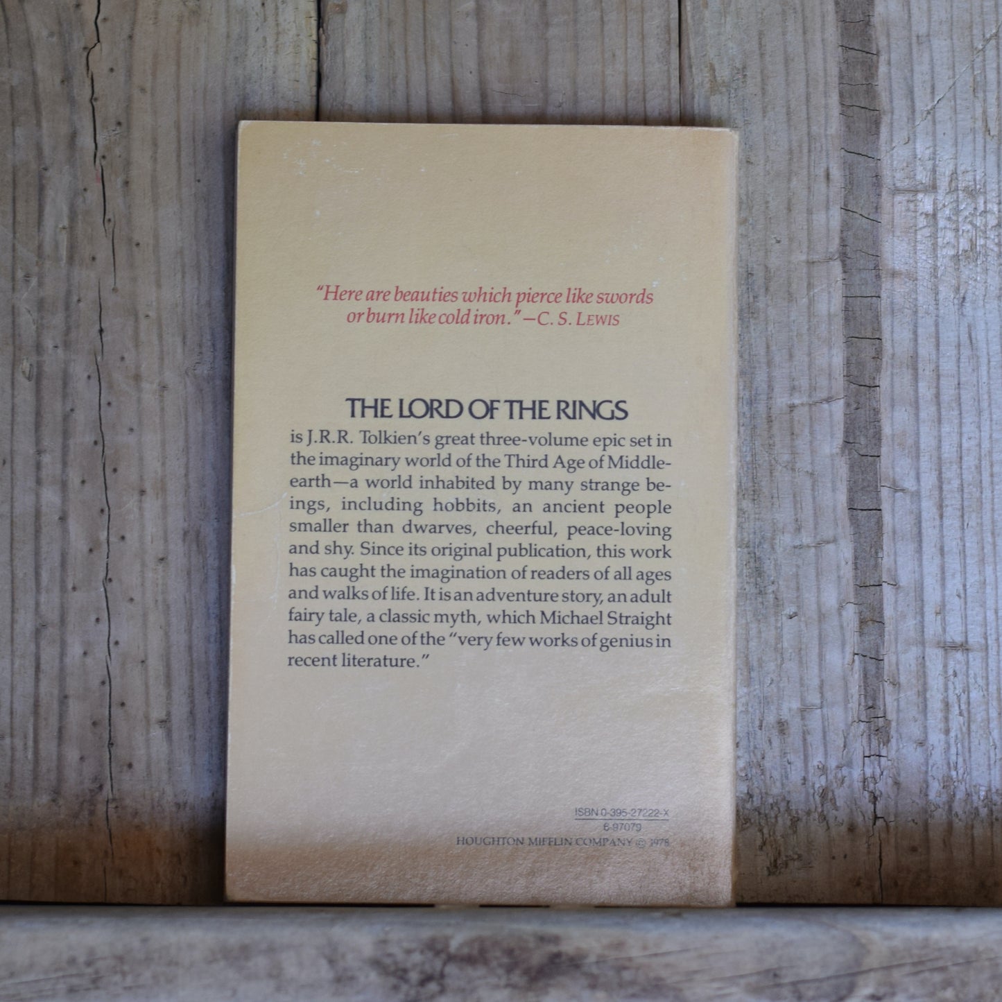 Vintage Fantasy Paperback Boxset: JRR Tolkien - The Lord of the Rings Trilogy