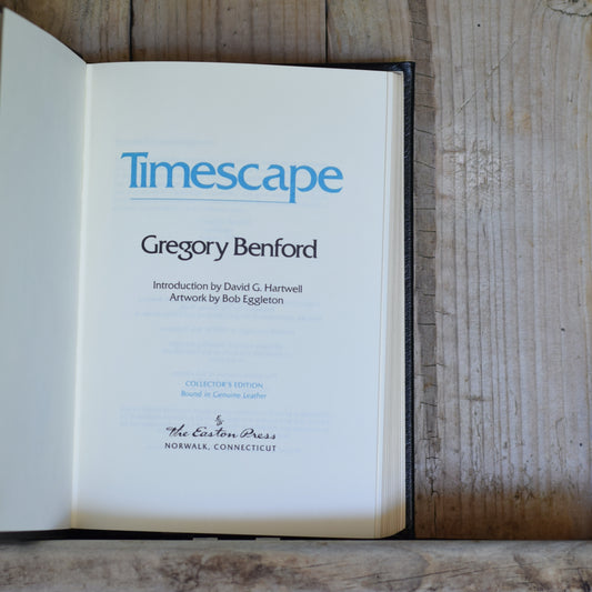 Vintage Sci-fi Hardback: Gregory Benford - Timescape EASTON PRESS COLLECTORS EDITION