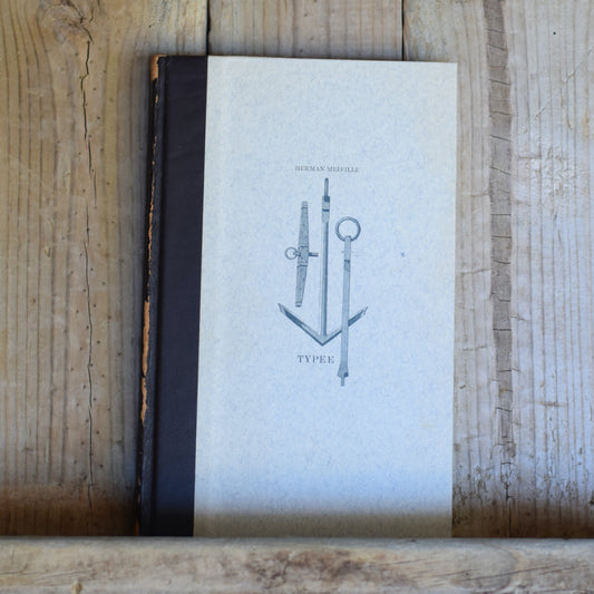 Vintage Fiction Hardback: Herman Melville - Typee LIMITED EDITION PRINTING
