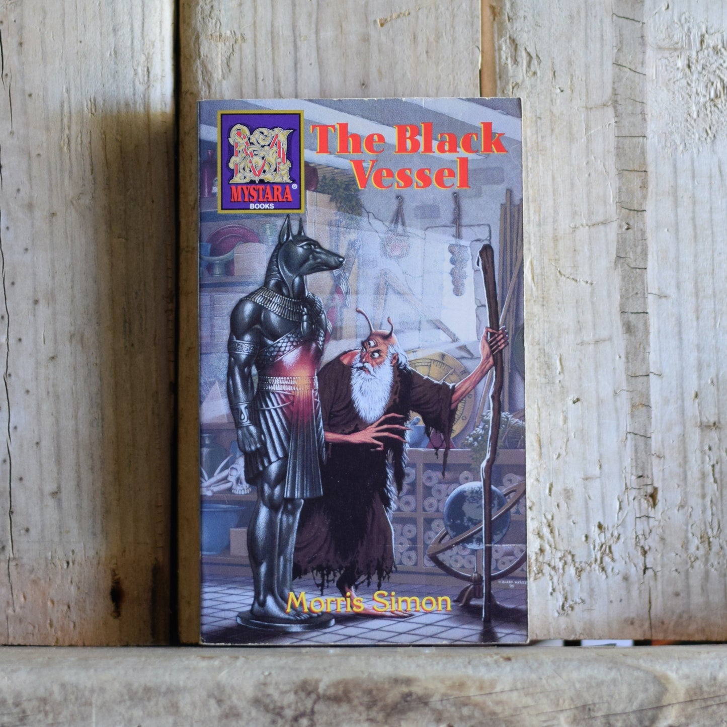 Vintage Dungeons and Dragons Paperback: Morris Simon - The Black Vessel FIRST PRINTING