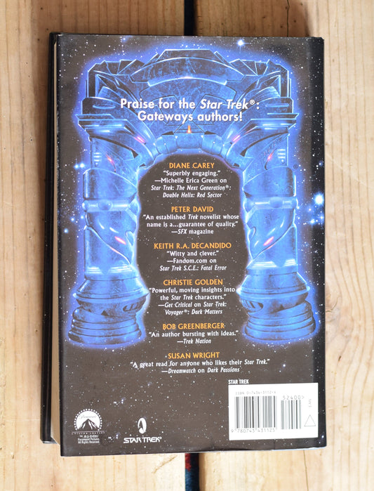 Vintage Sci-fi Hardback Novel: Star Trek Gateways - What Lay Beyond FIRST EDITION