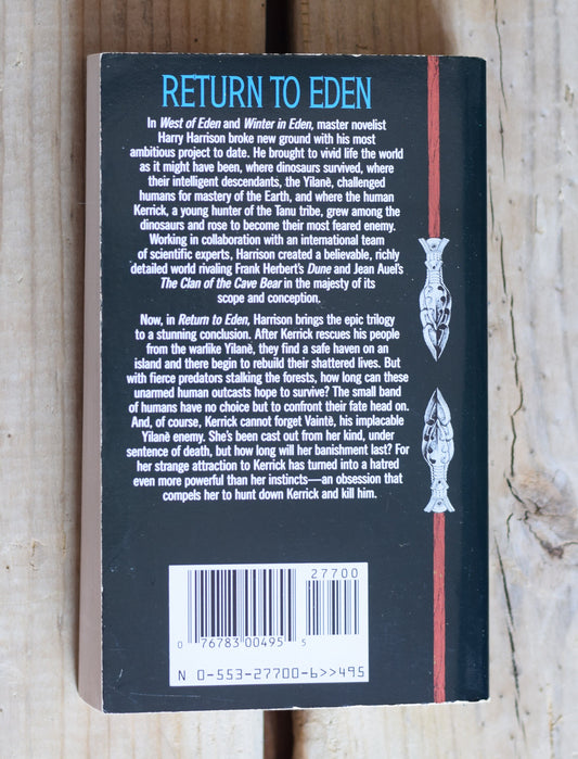 Vintage Sci-fi Paperback Novel: Harry Harrison - Return to Eden