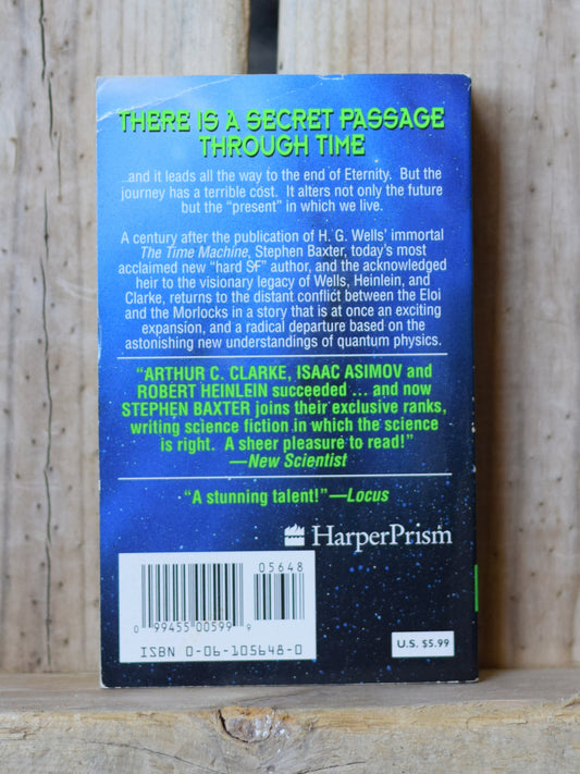 Vintage Sci-Fi Paperback Novel: Stephen Baxter - The Time Ships