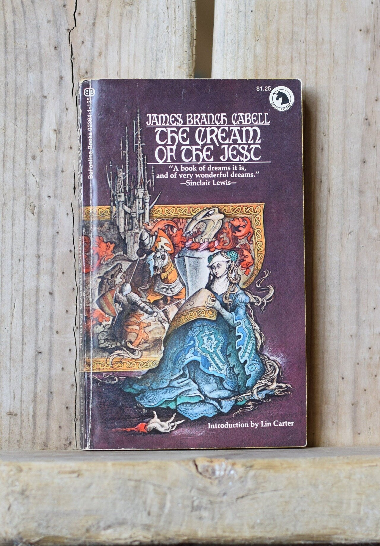 Vintage Fantasy Paperback Novel: James Branch Cabell - The Cream of the Jest FIRST PRINTING
