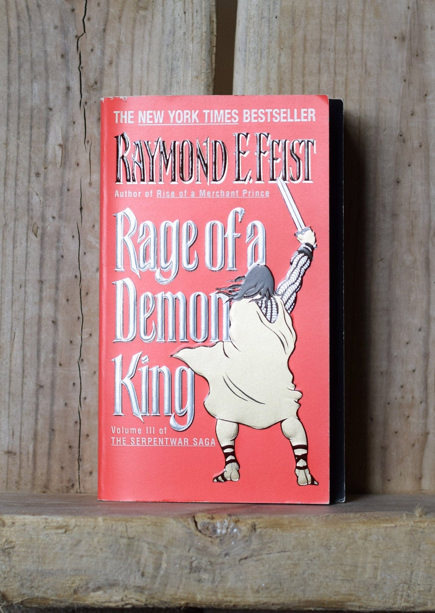 Vintage Fantasy Paperback Novels: Raymond E Feist - The Serpentwar Saga, Books 1-3