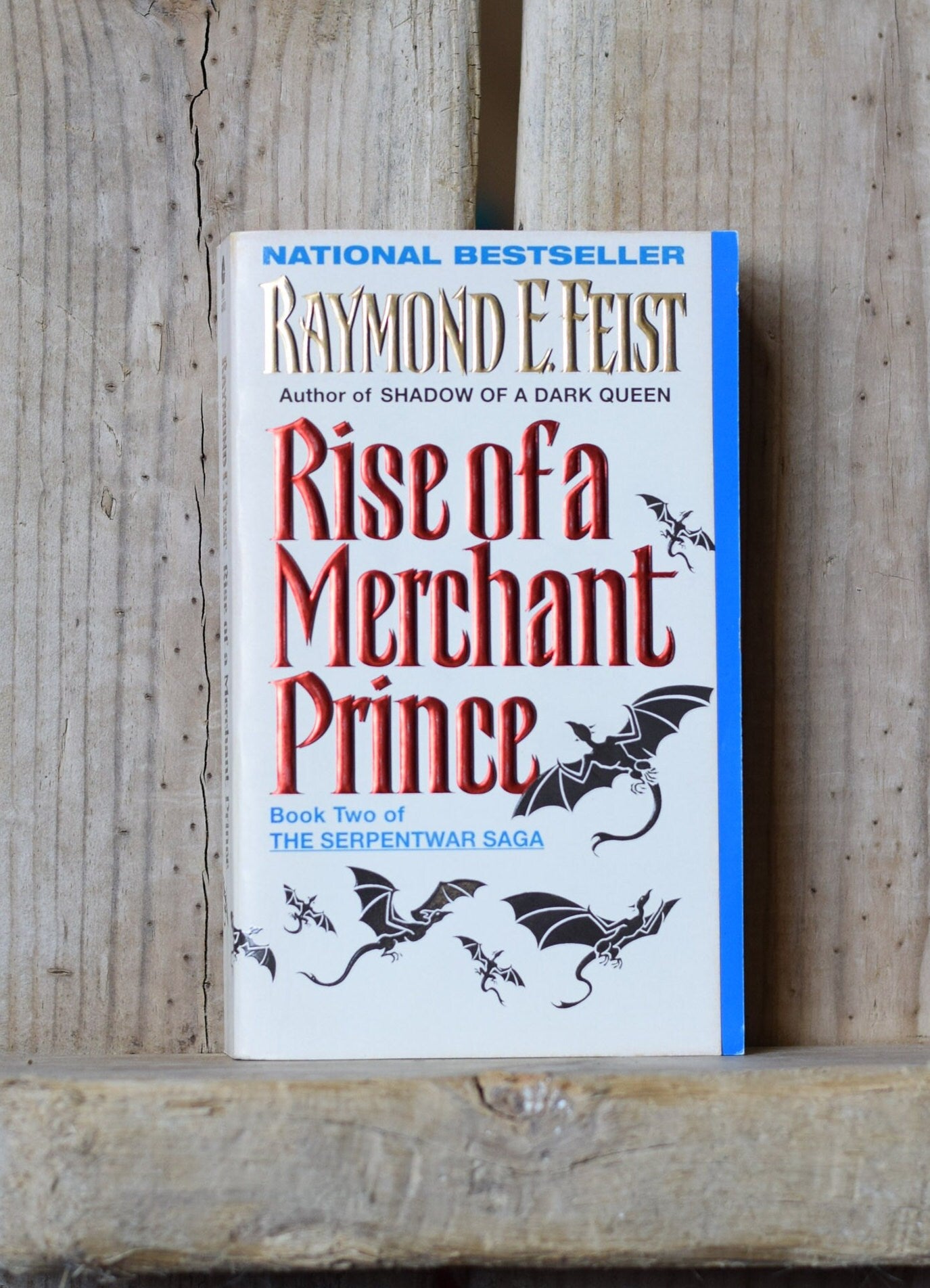 Vintage Fantasy Paperback Novels: Raymond E Feist - The Serpentwar Saga, Books 1-3