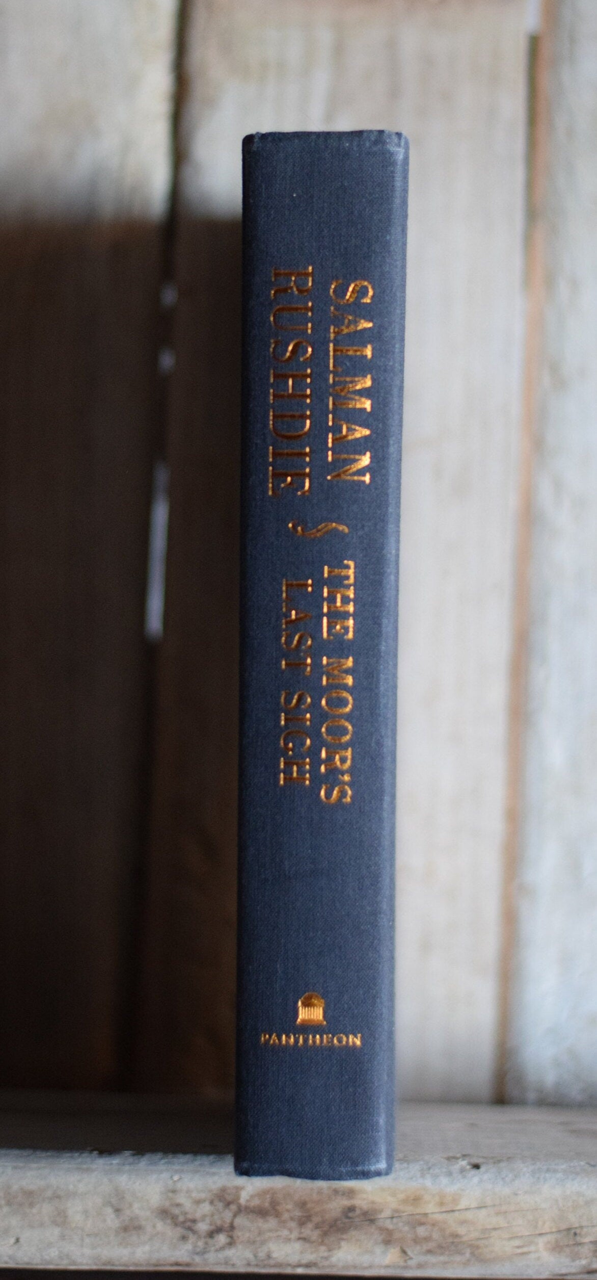 Vintage Fiction Hardback Novel: Salman Rushdie - The Moor's Last Sigh SECOND PRINTING