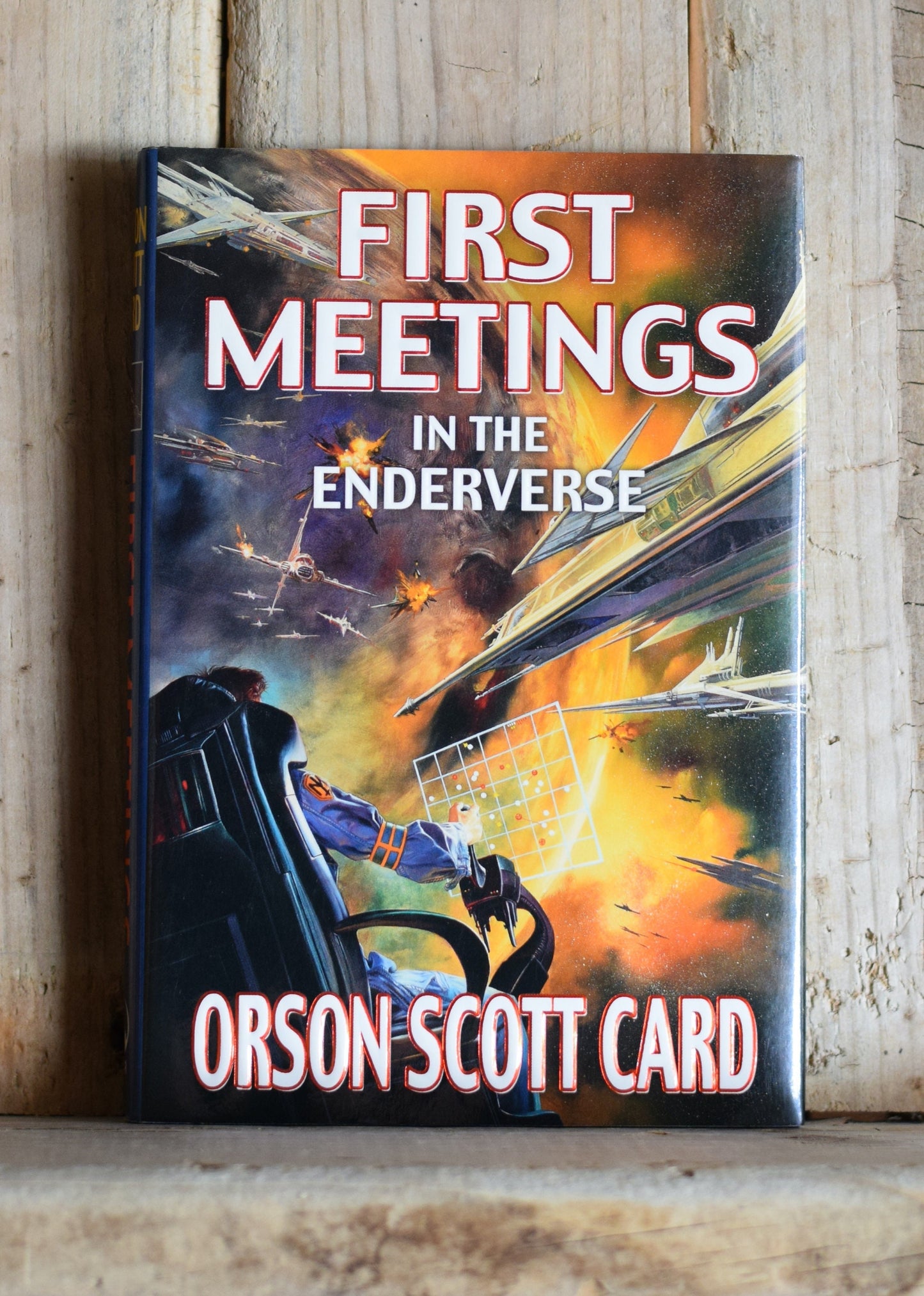 Vintage Sci-Fi Hardback Novel: Orson Scott Card - First Meetings in the Enderverse FIRST EDITION/PRINTING