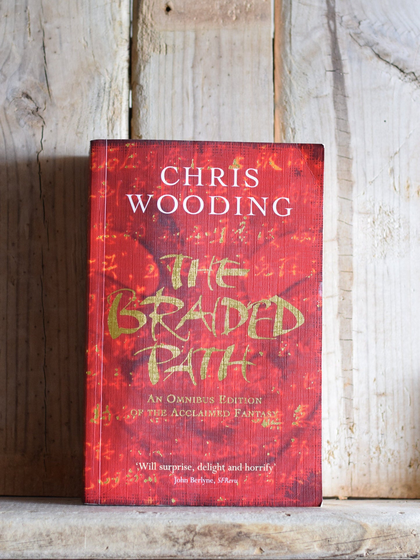 Vintage Fantasy Paperback Novel: Chris Wooding - The Braided Path SECOND PRINTING