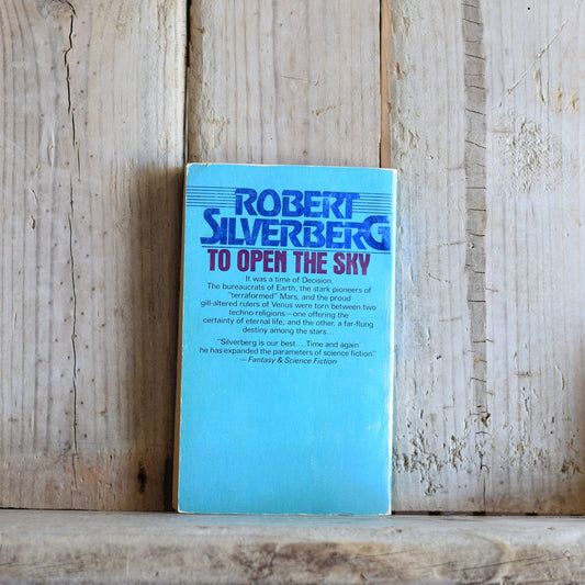 Vintage Sci-Fi Paperback Novel: Robert Silverberg - To the Open Sky