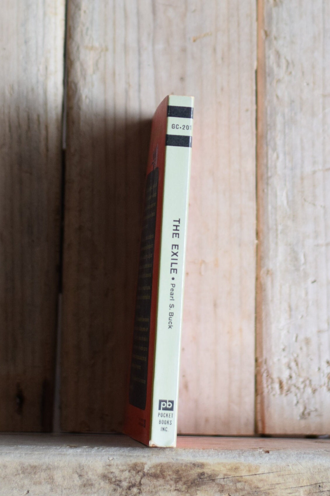 Vintage Fiction Paperback Novel: Pearl S Buck - The Exile FIRST PRINTING