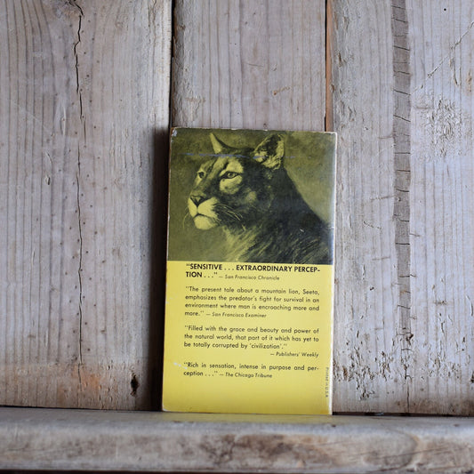 Vintage Fiction Paperback Novel: Robert Murphy - The Moutain Lion FIRST PRINTING