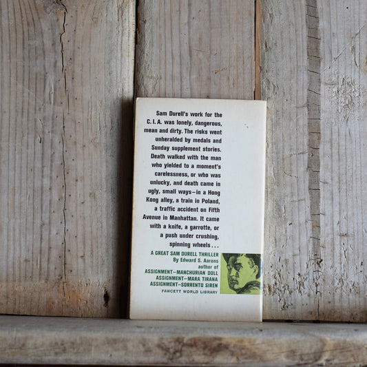 Vintage Fiction Paperback Novel: Edward S Aarons - Assignment Carlotta Cortez