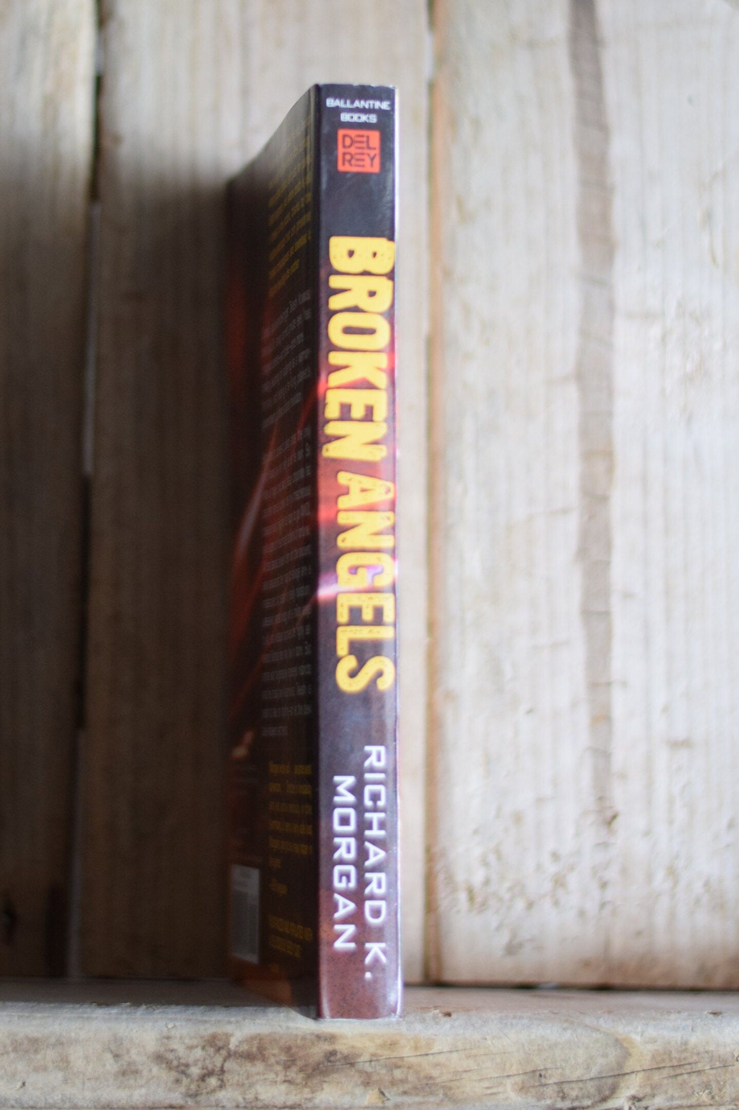 Vintage Sci-Fi Paperback Novel: Richard K Morgan - Broken Angels FIRST EDITION/PRINTING