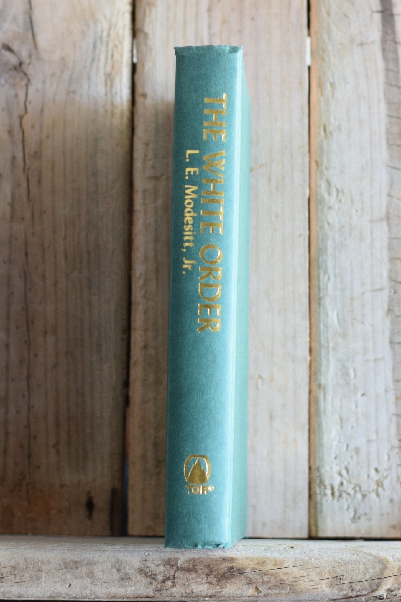 Vintage Sci-fi Hardback Novel: L E Modesitt Jr - The White Order SIGNED FIRST EDITION