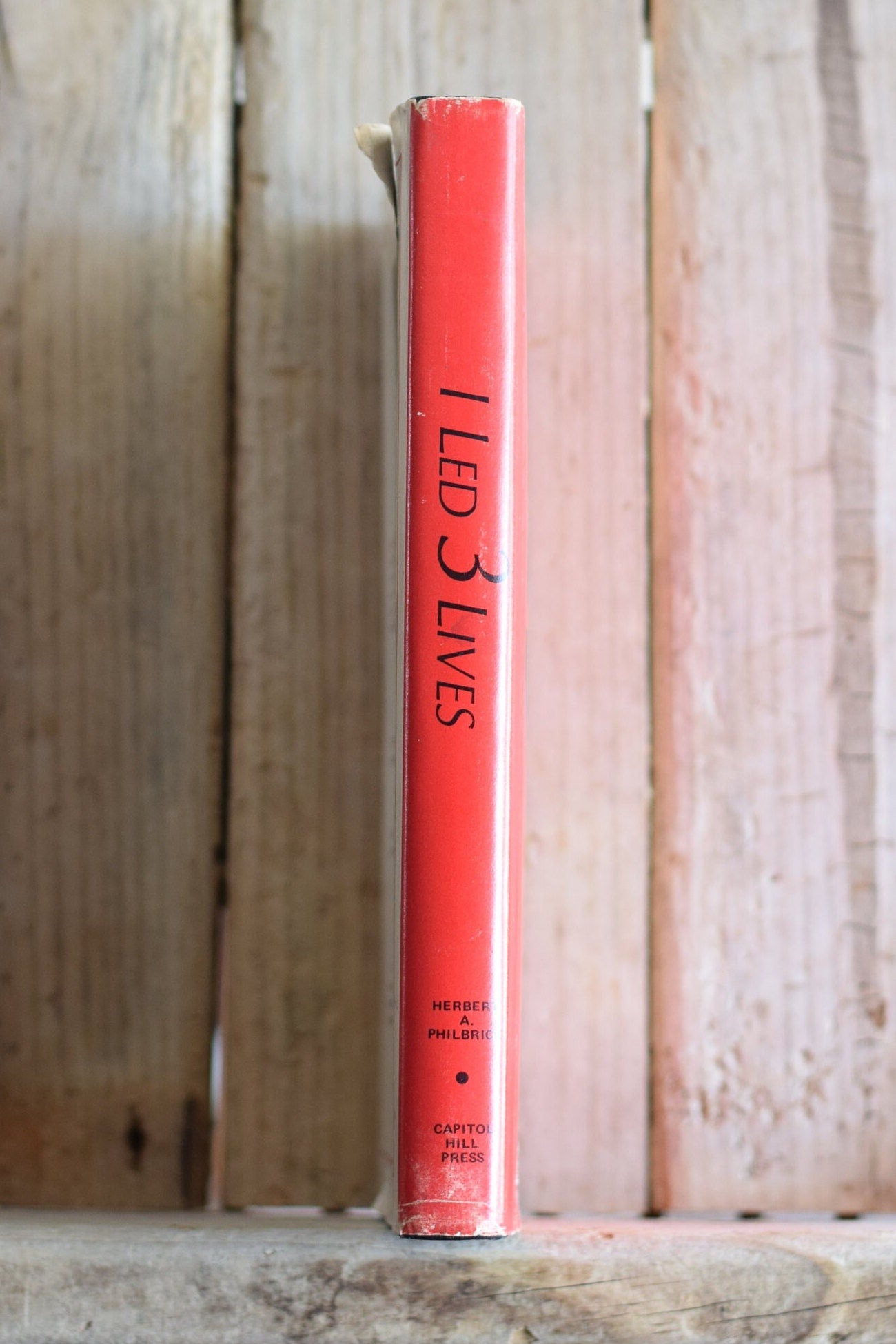 Vintage Non-Fiction Hardback: Herbert A Philbrick - I Led 3 Lives