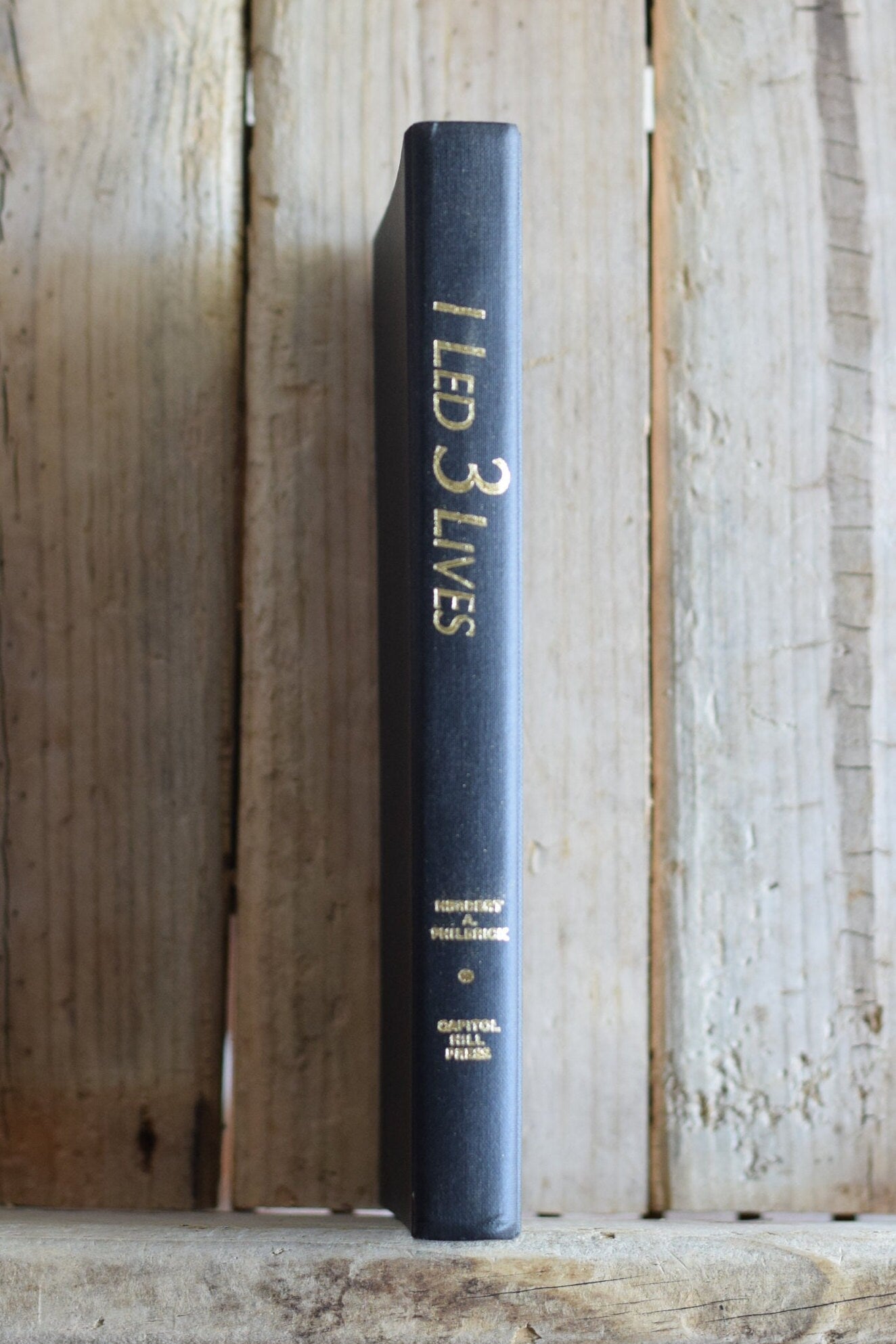 Vintage Non-Fiction Hardback: Herbert A Philbrick - I Led 3 Lives