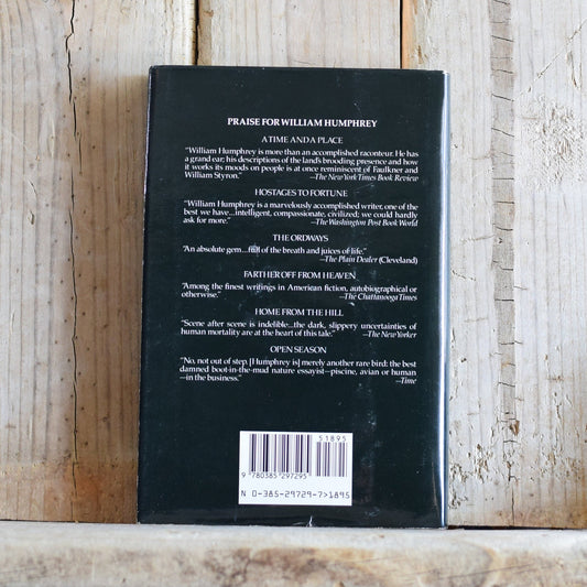 Vintage Fiction Hardback Novel: William Humphrey - No Resting Place FIRST PRINTING