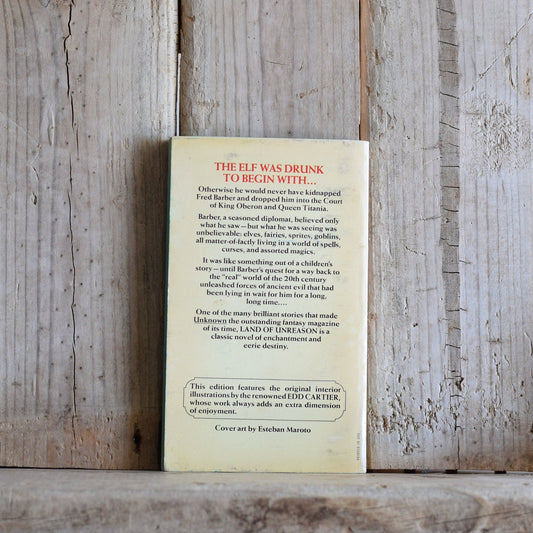 Vintage Sci-Fi Paperback Novel: L Sprague de Camp and Fletcher Pratt - Land of Unreason FIRST PRINTING